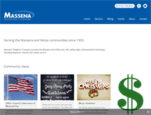 Tablet Screenshot of massenatelephone.com